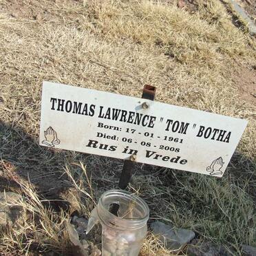 BOTHA Thomas Lawrence 1961-2008