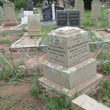 BOTHA Willem Abraham -1907 &amp; Anna Johanna -1922