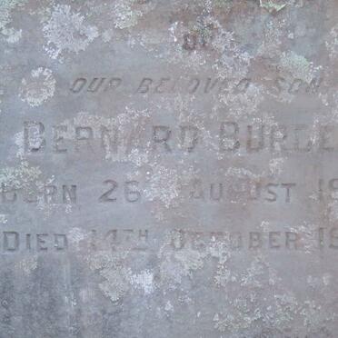 BURGER Bernard 1919-1919