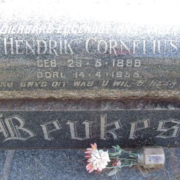 BEUKES Hendrik Cornelius 1889-1955