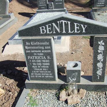 BENTLEY Patricia S. 1930-1999