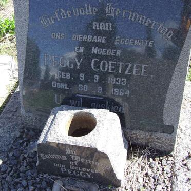 COETZEE Peggie 1933-1964