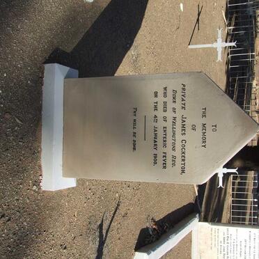 COCKERTON James -1900