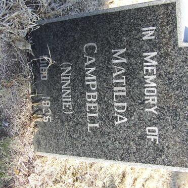 CAMPBELL Matilda -1935