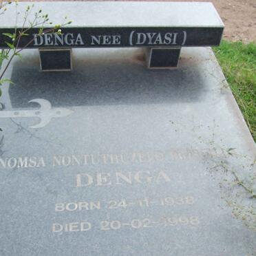 DENGA Nomsa Nontuthuzelo nee DYASI 1938-1998