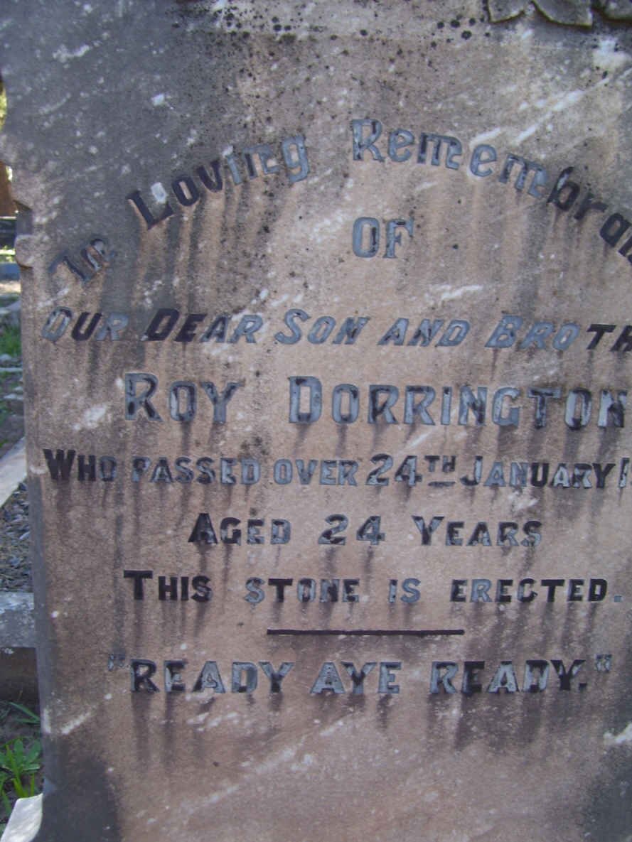 DORRINGTON Roy -??