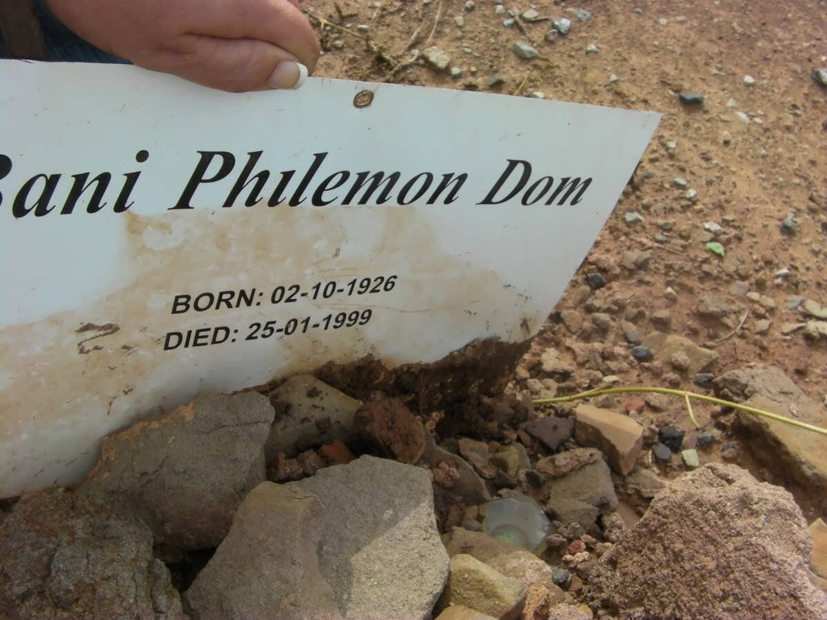 DOM Bani Philemon 1926-1999