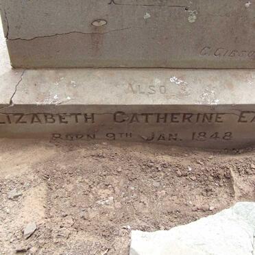 EATON Harry Robert 1846-1896 &amp; Elizabeth Catherine 1848-