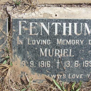 FENTHUM Kenny -1978 &amp; Muriel 1916-1998