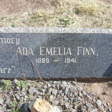 FINN Walter Benjamin 1876-1962 &amp; Ada Emelia 1890-1941
