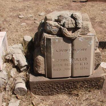 FULLER John 1840-1886