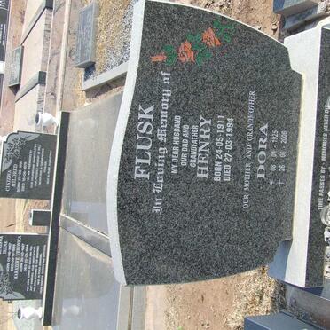 FLUSK Henry 1911-1994 &amp; Dora 1925-2006