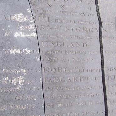 GIBBENS Margaret -1850 :: GIBBENS George -1850