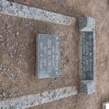 GAWITH Joseph 1878-1952 &amp; Ada M. 1877-1963