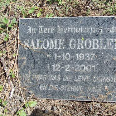 GROBLER Salome 1937-2001