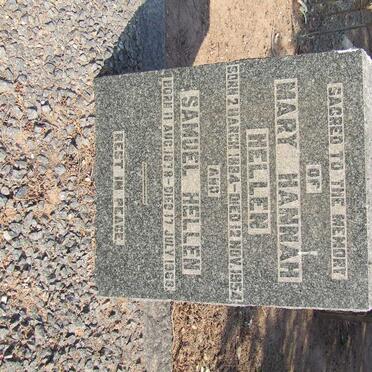 HELLEN Samuel 1878-1968 &amp; Mary Hannah 1884-1954