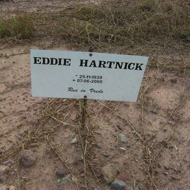 HARTNICK Eddie 1939-2000