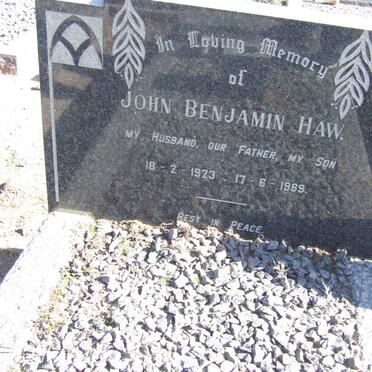 HAW John Benjamin 1923-1969 &amp; Beverley 1953-1985 :: HAW Wayne 1976-1985