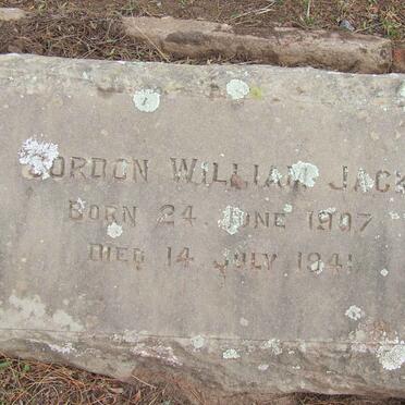 JACK Gordon William 1907-1941