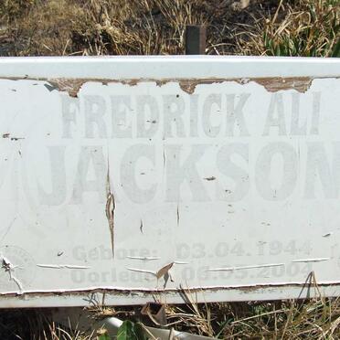 JACKSON Fredrick Ali 1944-2004