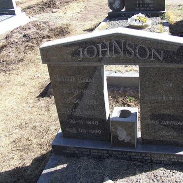 JOHNSON Stanley 1948-1999 :: JOHNSON Kallie 1953-1992