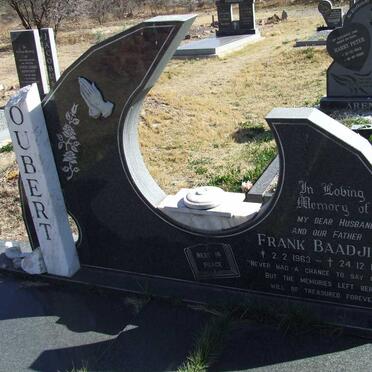 JOUBERT Frank Baadjies 1963-1993