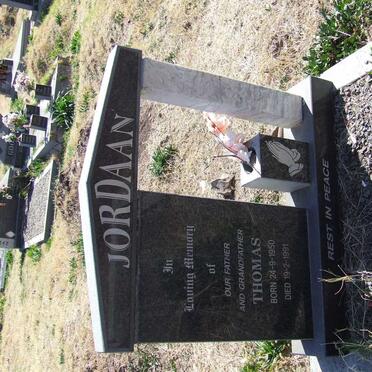 JORDAAN Thomas 1950-1991