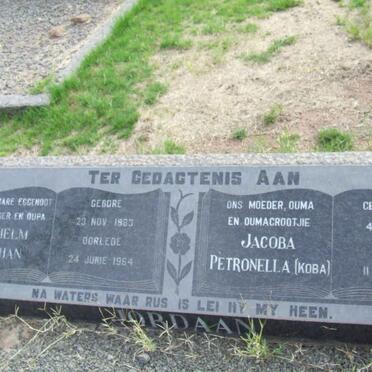 JORDAAN :: OLIVIER :: BOSCH