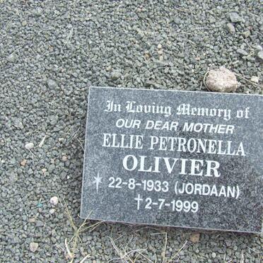 JORDAAN :: OLIVIER :: BOSCH