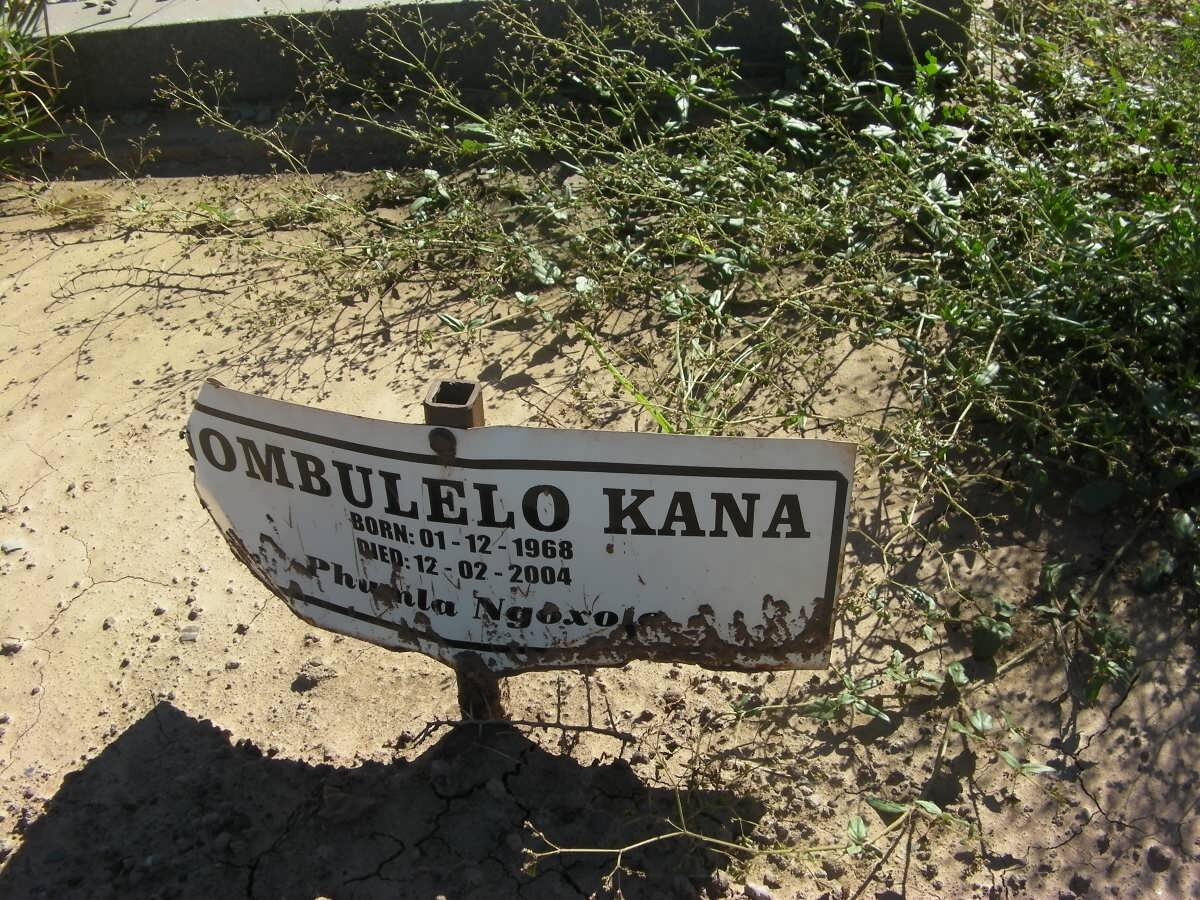 KANA Nombulelo 1968-2004