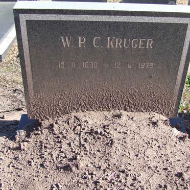 KRUGER W.P.C. 1896-1978