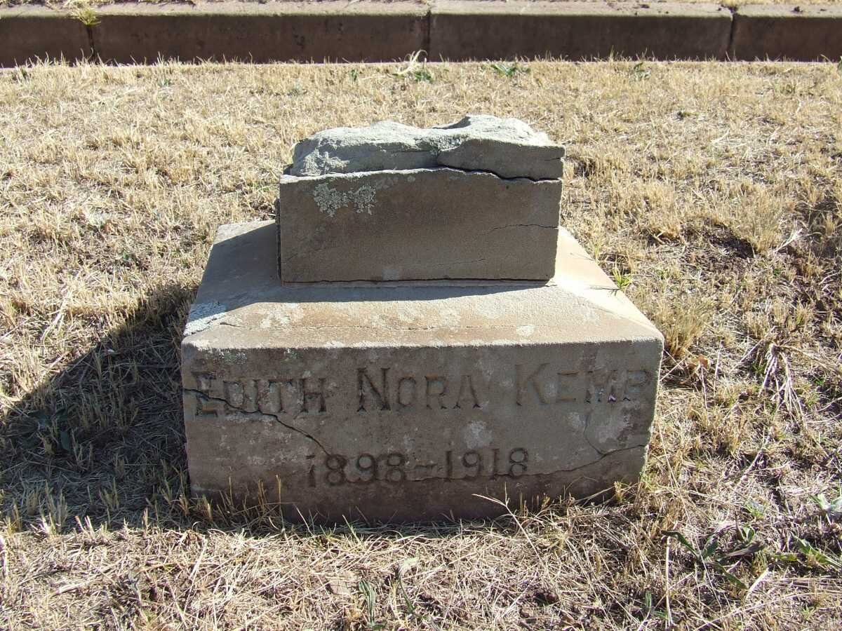 KEMP Edith Nora 1898-1918