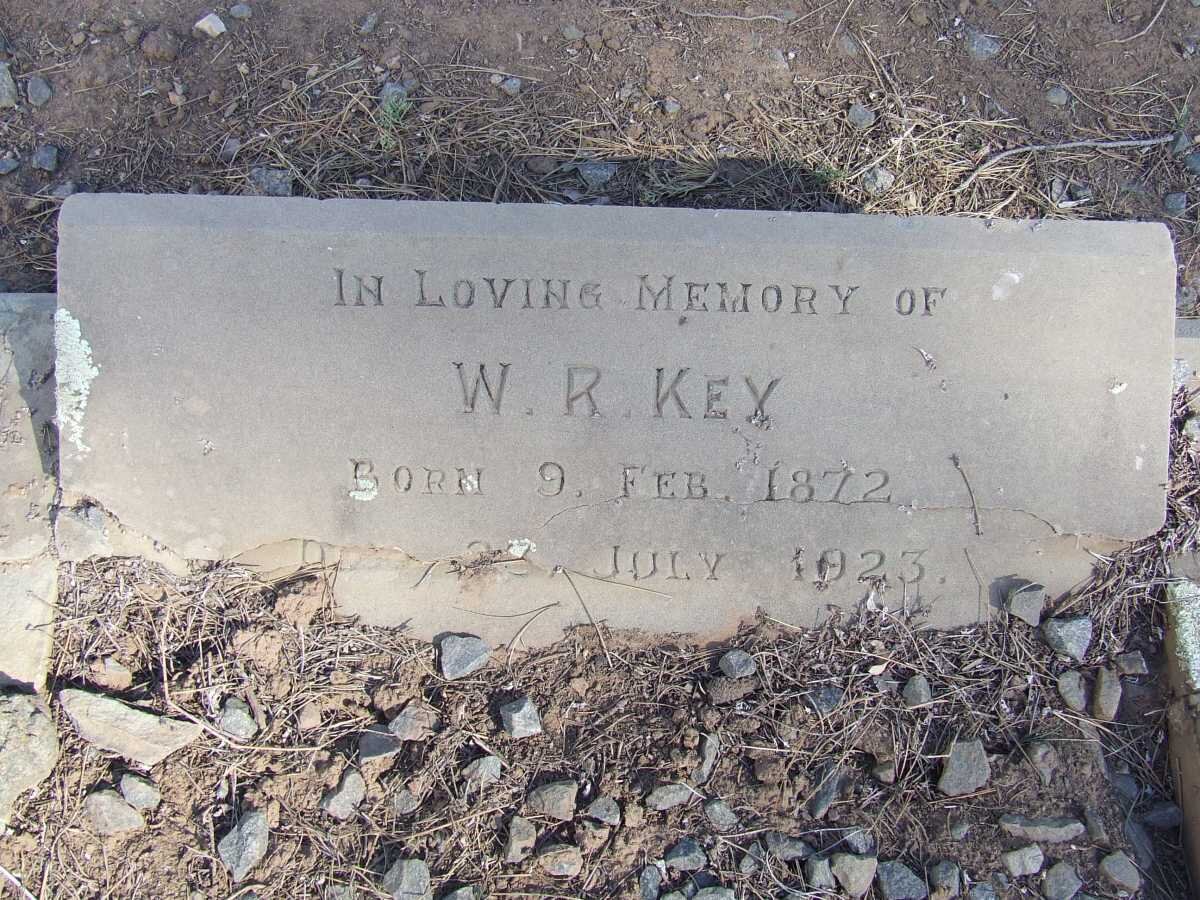 KEY W.R. 1872-1923