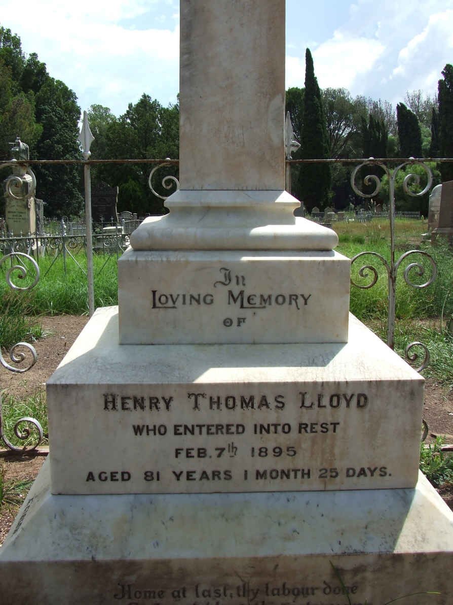 LLOYD Henry Thomas -1895