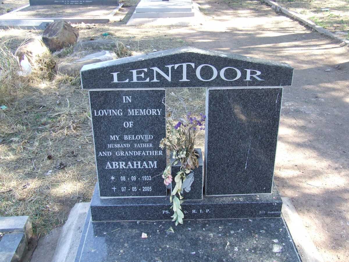 LENTOOR Abrham 1933-2005