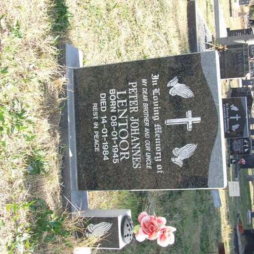 LENTOOR Peter Johannes 1945-1984