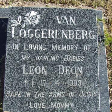 LOGGERENBERG Leon, van 1983-1983 :: VAN LOGGERENBERG Deon -1983-1983