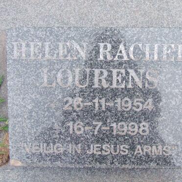 LOURENS Adriaan Jacobus 1912-1977 &amp; Helen Rachel 1954-1998