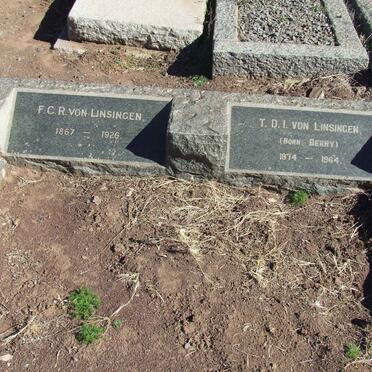 LINSINGEN F.C.R., von 1867-1926 &amp; T.D.I. BERRY 1874-1964