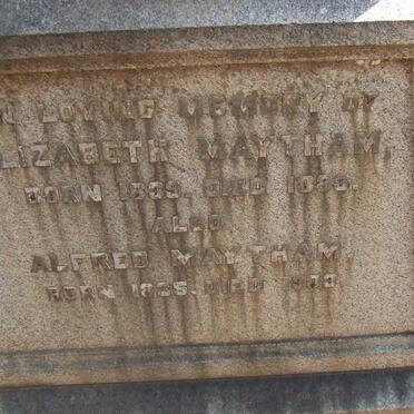 MAYTHAM Alfred 1825-1903 &amp; Elizabeth 1839-1883 