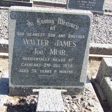 MUIR Walter James -1958