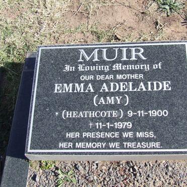 MUIR Emma Adelaide nee HEATHCOTE 1900-1979
