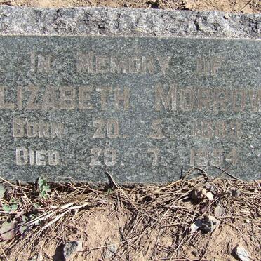 MORROW Elizabeth 1883-1954