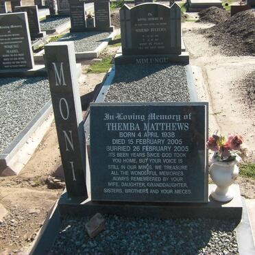 MONI Themba Matthews 1938-2005