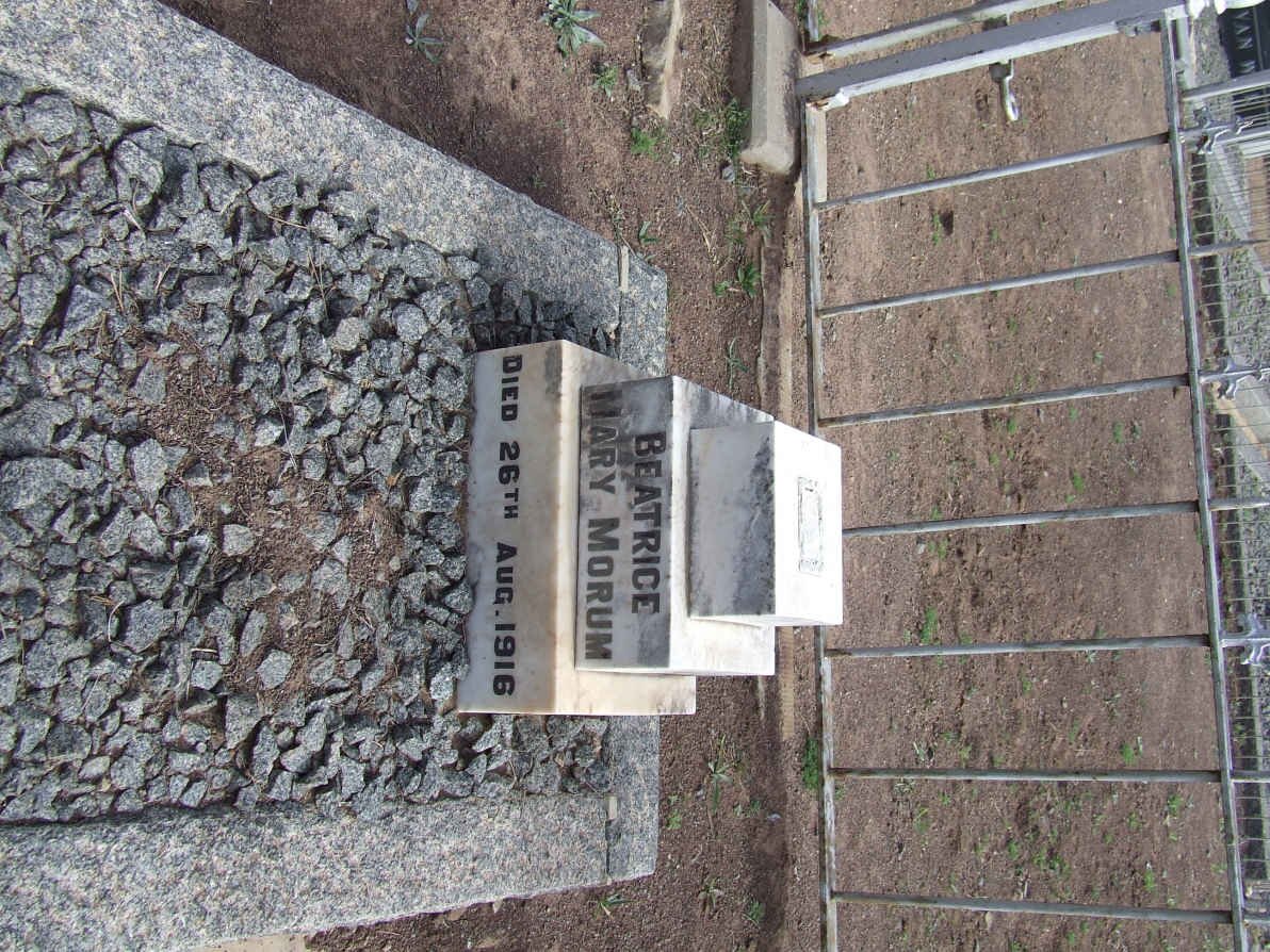 MORUM Beatrice Mary -1916