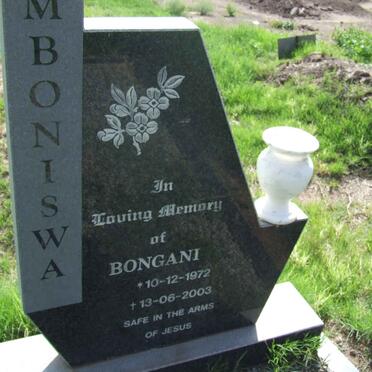 MBONISWA Bongani 1972-2003