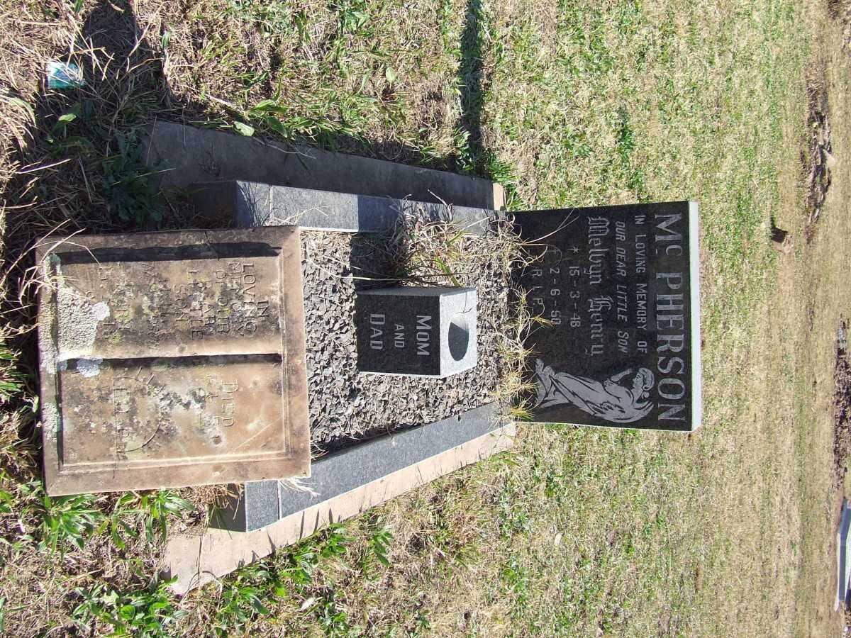 McPHERSON Melvyn Henry 1948-1950.