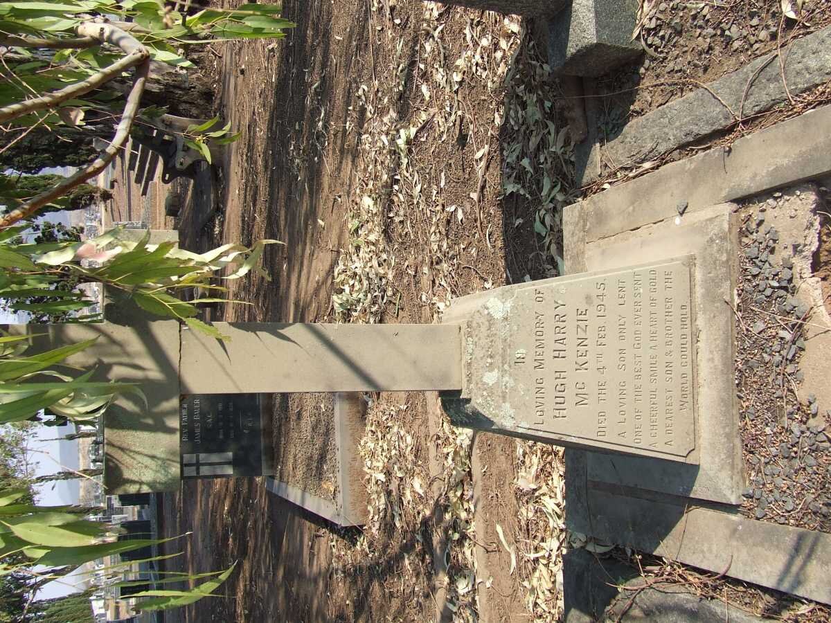 McKENZIE Hugh Harry -1945