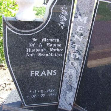MENTOOR Frans 1929-1997