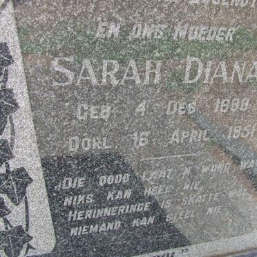 NELL Stephanus Hendrik 1887-1958 &amp; Sarah Diana 1890-1951 